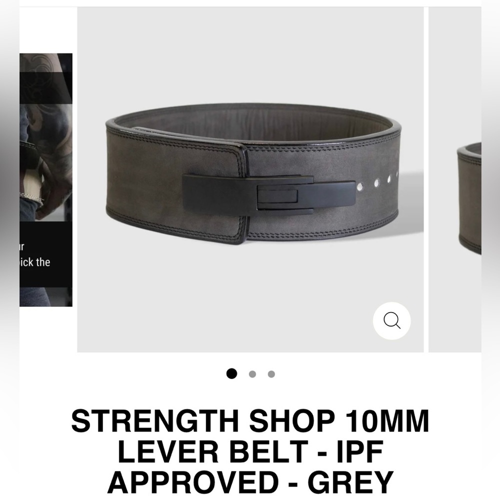Powerlifting/Bodybuilding Lever Belt